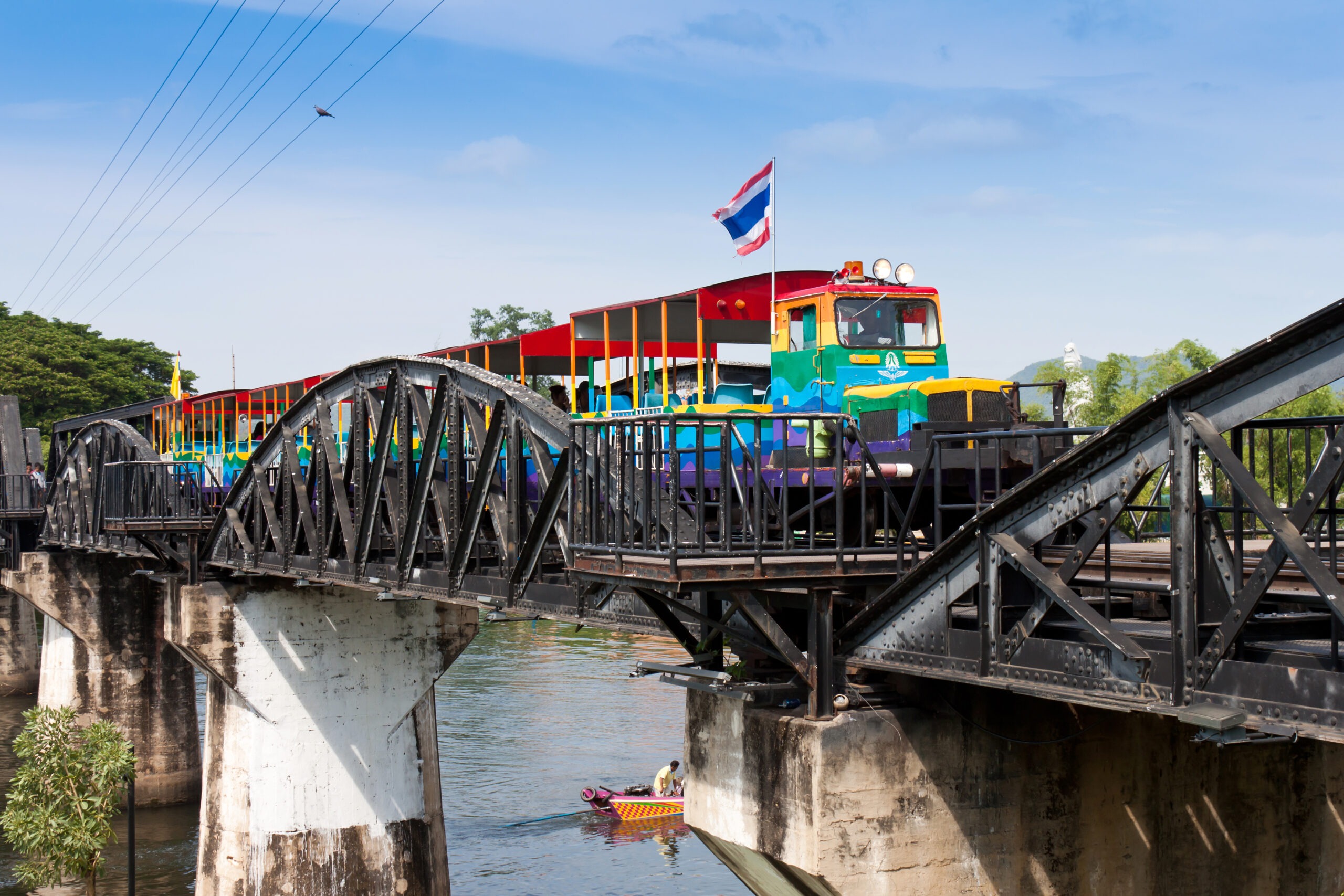 Thailand-Central-Thailand-Kanchanaburi-Transportation-Train-Tracks(2)